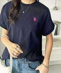 日本直送U.S. POLO ASSN French Sleeve Tee - HLY & CHOCCICO