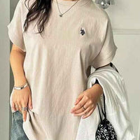 日本直送U.S. POLO ASSN French Sleeve Tee