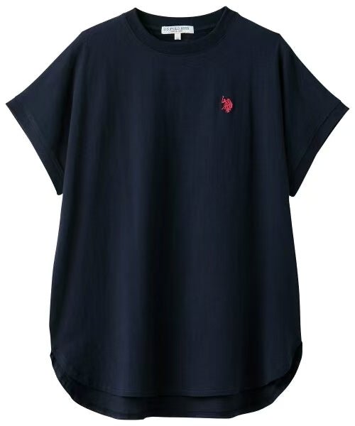 日本直送U.S. POLO ASSN French Sleeve Tee - HLY & CHOCCICO