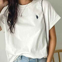 日本直送U.S. POLO ASSN French Sleeve Tee