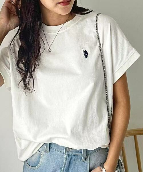 Japan direct delivery US POLO ASSN French Sleeve Tee