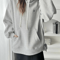 日本直送【U.S. POLO ASSN.】 Hood Embroidery Lining Brushed Hoodie - HLY & CHOCCICO