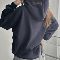日本直送【U.S. POLO ASSN.】 Hood Embroidery Lining Brushed Hoodie - HLY & CHOCCICO