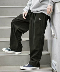 日本直送U.S. POLO ASSN Logo Embroidery Balloon Silhouette Chef Pants - HLY & CHOCCICO