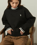 日本直送U.S. POLO ASSN Mock Neck Short Sweat - HLY & CHOCCICO