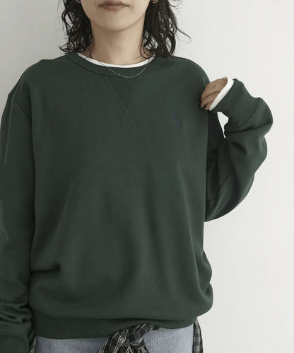 日本直送U.S. POLO ASSN. One - Point Logo Double Face Sweatshirt - HLY &amp; CHOCCICO