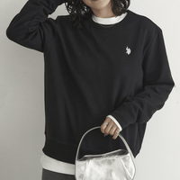 日本直送U.S. POLO ASSN. One - Point Logo Double Face Sweatshirt - HLY & CHOCCICO