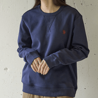 日本直送U.S. POLO ASSN. One - Point Logo Double Face Sweatshirt - HLY & CHOCCICO