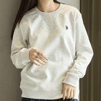 日本直送U.S. POLO ASSN. One - Point Logo Double Face Sweatshirt - HLY & CHOCCICO