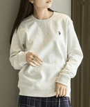 日本直送U.S. POLO ASSN. One - Point Logo Double Face Sweatshirt - HLY & CHOCCICO