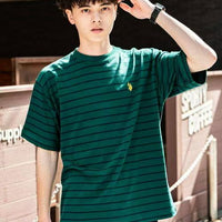 日本直送U.S. POLO ASSN. One Point Logo Short Sleeve Tee - HLY & CHOCCICO