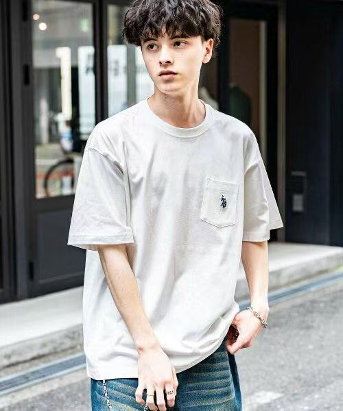 日本直送U.S. POLO ASSN. One Point Logo Short Sleeve Tee - HLY & CHOCCICO