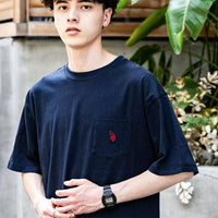 日本直送U.S. POLO ASSN. One Point Logo Short Sleeve Tee - HLY & CHOCCICO