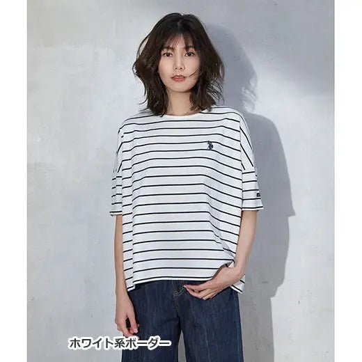 日本直送U.S. POLO ASSN One - Point Tee - HLY & CHOCCICO