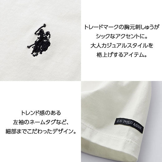 日本直送U.S. POLO ASSN One - Point Tee - HLY & CHOCCICO