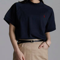 日本直送U.S. POLO ASSN Petite High Neck Tee - HLY & CHOCCICO