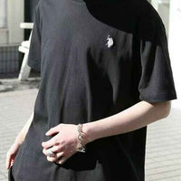 日本直送🌟 U.S. POLO ASSN Unisex Polo Logo Embroidered Tee 🌟