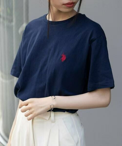 日本直送🌟 U.S. POLO ASSN Unisex Polo Logo Embroidered Tee 🌟 - HLY & CHOCCICO