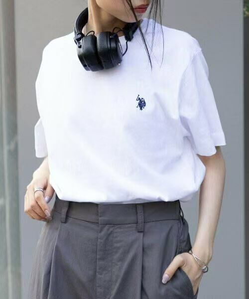 日本直送🌟 U.S. POLO ASSN Unisex Polo Logo Embroidered Tee 🌟 - HLY & CHOCCICO