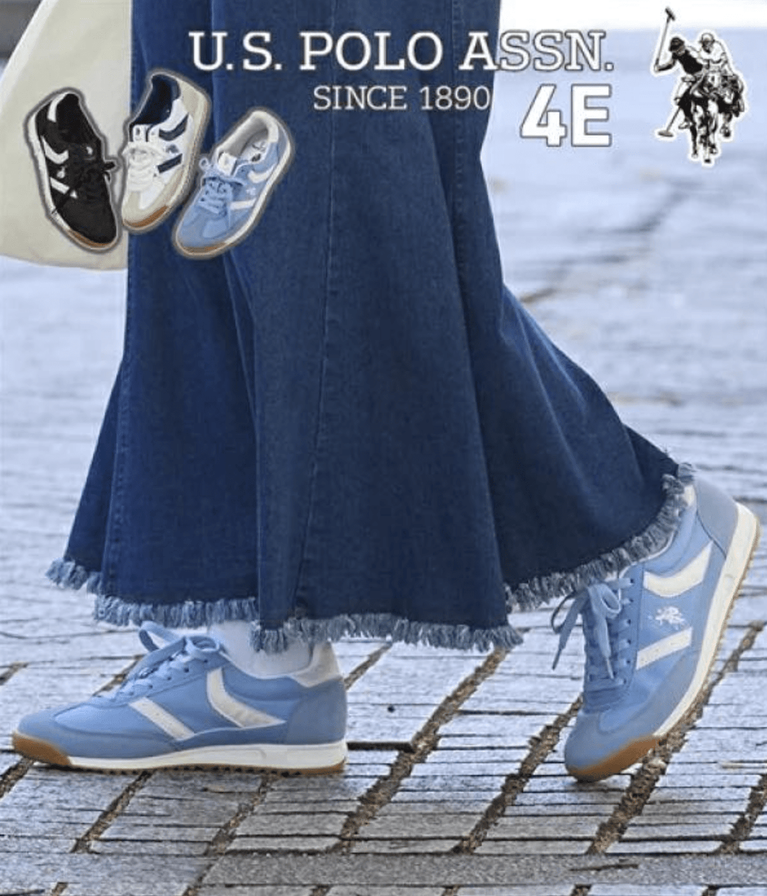 日本直送U.S. POLO ASSN. U.S. Casual Sneakers - HLY &amp; CHOCCICO