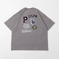 日本直送U.S. POLO ASSN x PUBLUX Patch Logo Embroidery Tee HLY & CHOCCICO