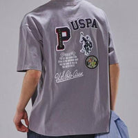 日本直送U.S. POLO ASSN x PUBLUX Patch Logo Embroidery Tee HLY & CHOCCICO