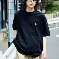 日本直送U.S. POLO ASSN x PUBLUX Patch Logo Embroidery Tee HLY & CHOCCICO