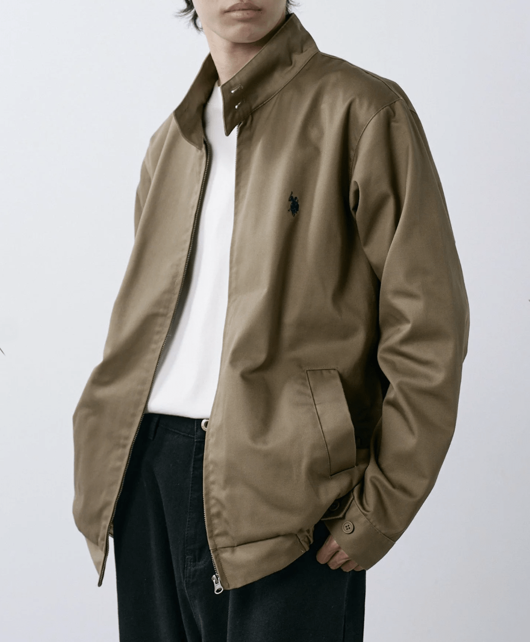 日本直送U.S. POLO ASSN.90's Heavy Twill Jacket - HLY & CHOCCICO