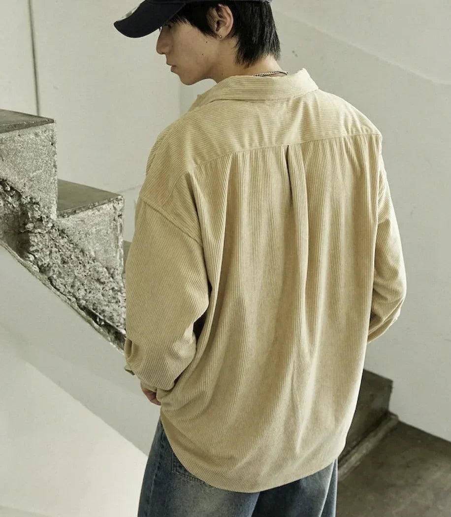 日本直送U.S. POLO ASSN.Embroidered Corduroy Shirt 限量版 - HLY &amp; CHOCCICO
