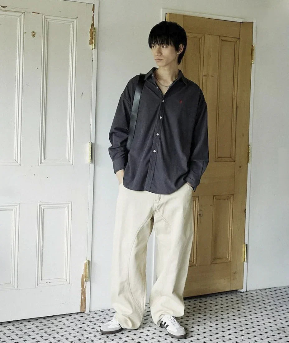 日本直送U.S. POLO ASSN.Embroidered Corduroy Shirt 限量版 - HLY &amp; CHOCCICO