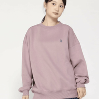 日本直送 U.S. POLO ASSN./(W) Brushed Back Crew Sweatshirt - HLY & CHOCCICO