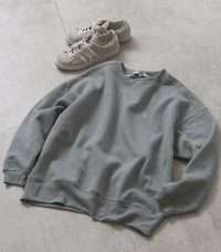 日本直送 U.S. POLO ASSN./(W) Brushed Back Crew Sweatshirt - HLY & CHOCCICO