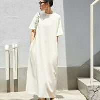 日本直送USA Cotton Big Silhouette T-shirt Dress HLY & CHOCCICO