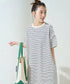 日本直送USA Cotton Big Silhouette T-shirt Dress - HLY & CHOCCICO