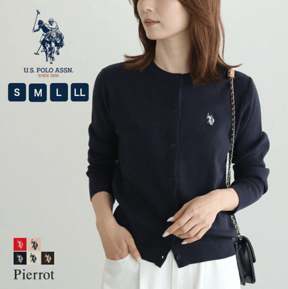 🌟數量有限 售完即止🌟 日本直送U.S.POLO ASSN. Knit Cardigan - HLY &amp; CHOCCICO