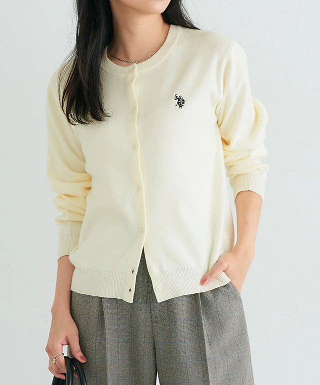 🌟數量有限 售完即止🌟 日本直送U.S.POLO ASSN. Knit Cardigan - HLY &amp; CHOCCICO
