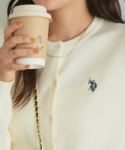 🌟數量有限 售完即止🌟 日本直送U.S.POLO ASSN. Knit Cardigan - HLY &amp; CHOCCICO
