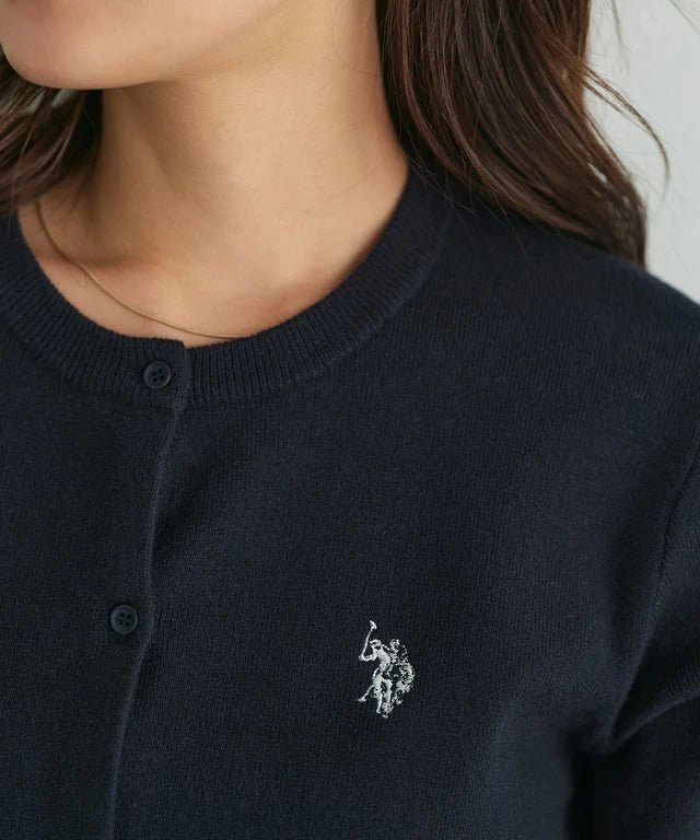 🌟數量有限 售完即止🌟 日本直送U.S.POLO ASSN. Knit Cardigan - HLY &amp; CHOCCICO