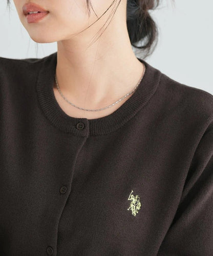 🌟數量有限 售完即止🌟 日本直送U.S.POLO ASSN. Knit Cardigan - HLY &amp; CHOCCICO