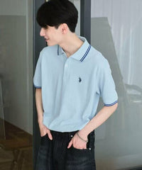 日本直送USPOLO Line Polo Shirt - HLY & CHOCCICO