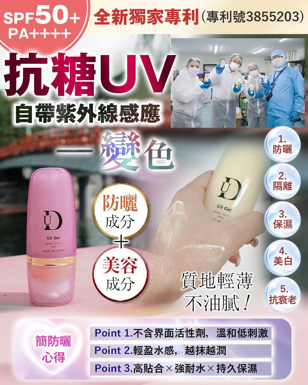 抗糖UV (一套2支) - HLY &amp; CHOCCICO