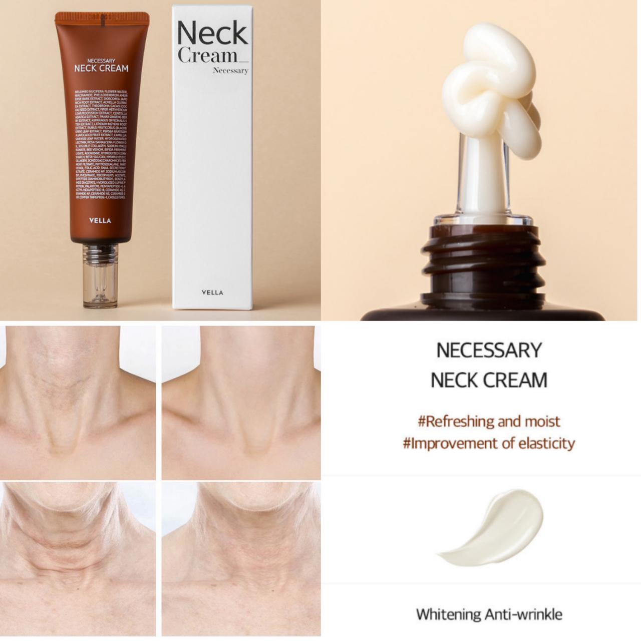 Vella Neck cream 熨斗頸霜最新一代頸霜🍀50ml - HLY & CHOCCICO