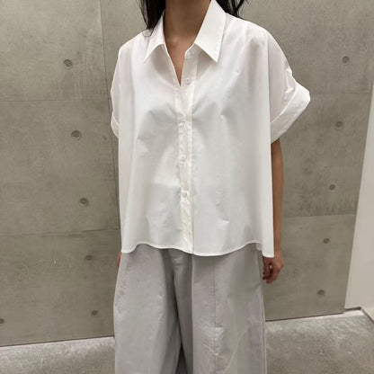 韓國直送Versatile Short Sleeve Shirt - HLY &amp; CHOCCICO