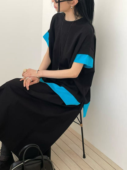 韓國直送Vibrant Trim T-Shirt - HLY &amp; CHOCCICO