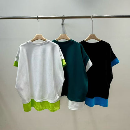 韓國直送Vibrant Trim T-Shirt - HLY &amp; CHOCCICO