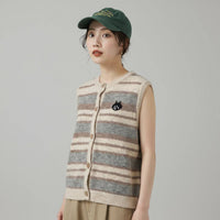 Ne-net NYA Patterned Vest - HLY & CHOCCICO