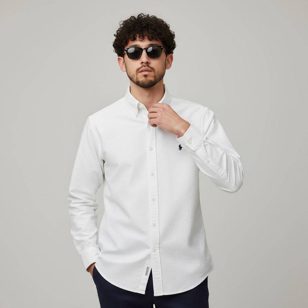 RL Oxford Cotton Shirt - HLY & CHOCCICO