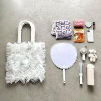 日本直送Volume tulle tote bag - HLY & CHOCCICO