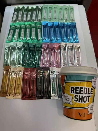 最新韓國 VT 微晶針精華宇宙桶裝大禮包 1ml X 45入 - HLY &amp; CHOCCICO