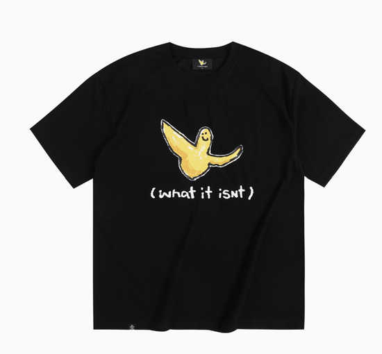 Wacky Willy Angle Logo Collection Short Sleeve T-shirt from Korea